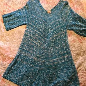 Teal tunic